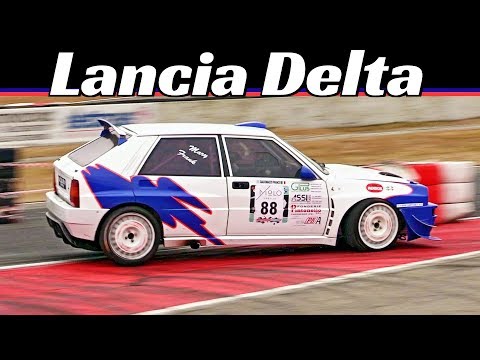 450 Hp 2.0L Turbo Lancia Delta PROTO & Sequential Gearbox - OnBoard & Action at Varano Rally Krono