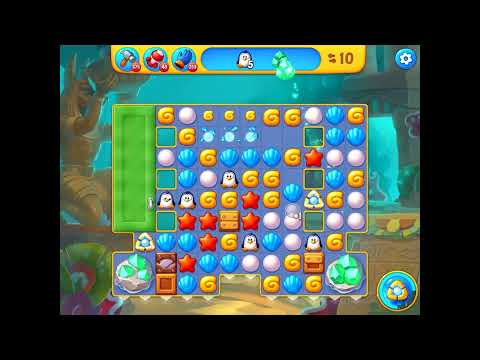 Fishdom level 6075 no boosters フィッシュダム ノーマル [Friend's]