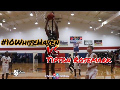 Hoop Xtravaganza : #10 Whitehaven vs Tipton Rosemark intense crowd and gameplay!!!!
