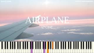 Video thumbnail of "IZ*ONE (아이즈원) - Airplane [PIANO COVER]"