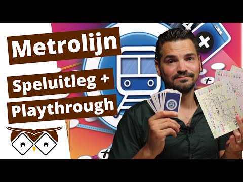 999 Games' Metrolijn (Spel) - Speluitleg + Playthrough
