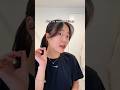 Cutting Korean Curtain Bangs At Home ‍ ️ TRUST THE PROCESS Hair