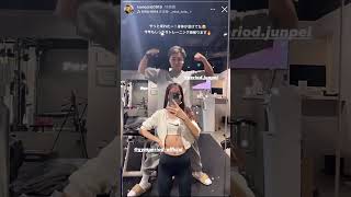 インスタ美女 (@honochii0919) ジム　トレーニング動画 #shorts