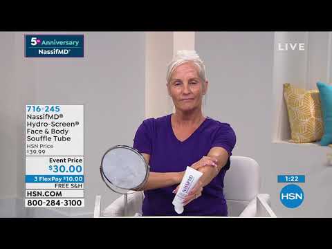 NassifMD HydroScreen Face   Body Souffle Tube