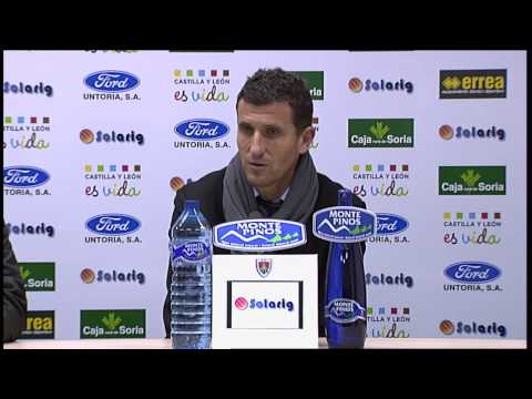 La Liga | Rueda de prensa de Gracia tras el CD Numancia - UD Almería | 18-11-2012 | J14
