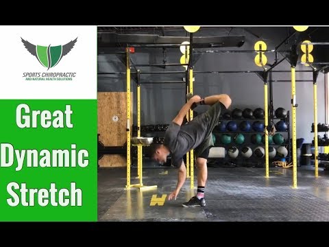 Dynamic Stretch For Hamstrings, Quads and Hip Flexors