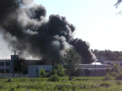 Olaine, Пожар на заводах 04.06.2010