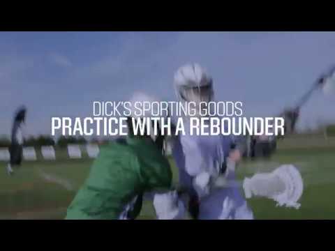 Lacrosse Drills: Practicing with a Rebounder