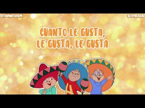 The Chipmunks - I Yi, Yi, Yi, Yi,/Cuanto Le Gusta (with lyrics)