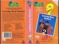 My Sesame Street Home Video Learning About Numbers