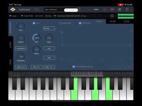 Garageband on ipad pro Garageband on ipad pro