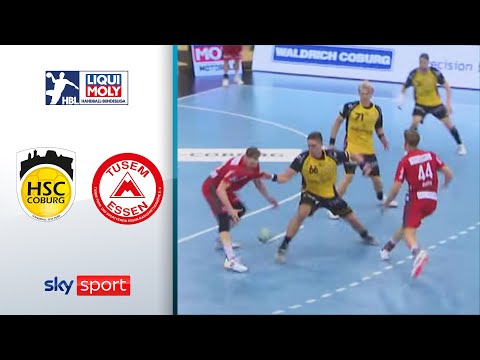 HSC 2000 Coburg - TuSEM Essen | Highlights - LIQUI MOLY Handball-Bundesliga