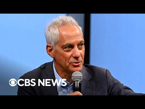 Rahm Emanuel calls to end unconditional U.S. support for Israel in Tel Aviv
