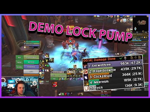 ECHO'S XERWO DOES 67K DPS ON THE MAIL BOSS IN TAZAVESH!!! |Daily WoW Highlights #380 |