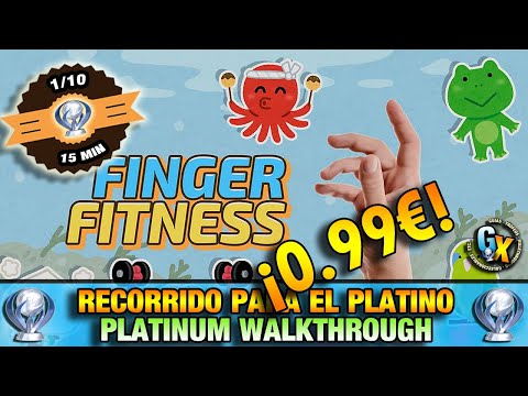 FINGER FITNESS (PS5) | JUEGO A 0'99€ | GUÍA DE TROFEOS | TROPHY GUIDE
