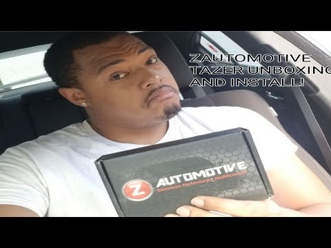 2014-2011 DODGE CHARGER RT ZAUTOMOTIVE TAZER UNBOXING AND INSTALL!