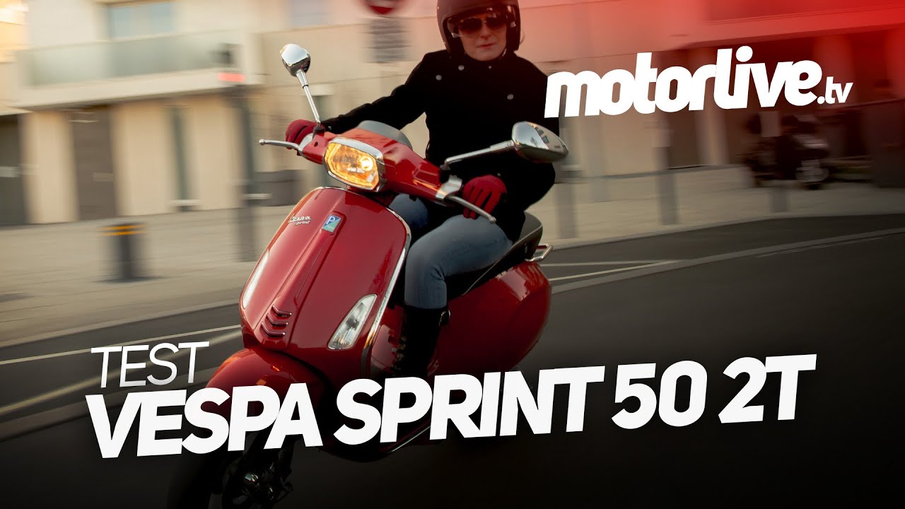 Vespa Sprint 50 jaune