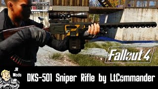 Fallout 4 Mod Showcase - DKS-501 Sniper Rifle