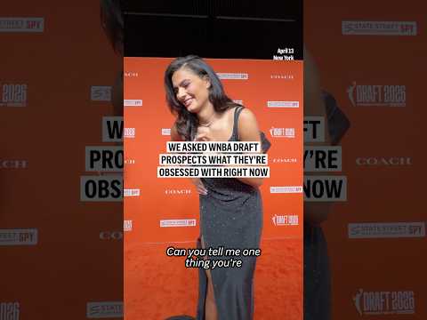 Video Thumbnail: We asked WNBA draft prospects what they’re obsessed with right now