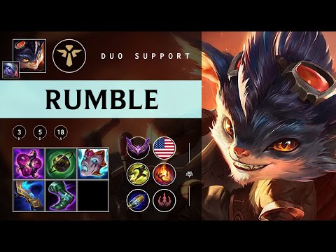 Rumble Support vs Soraka - NA Master Patch 25.24