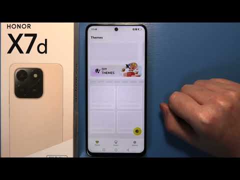 Honor X7D - How to Open Keyboard Settings