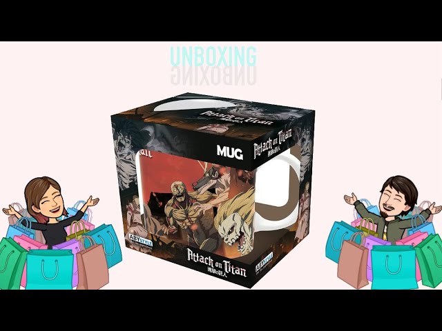 Vídeo relacionado con Merchandising Attack On Titan: Abystyle - All Titans (Mug 460 Ml / Tazza)