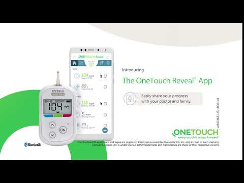 OneTouch Verio Flex Meter with OneTouch Reveal App - Share reports easily