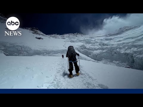 American is 1st person to ski down Mount Everest’s most challenging route