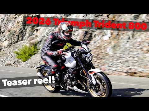 2026 Triumph Trident 800 Teaser | First look!