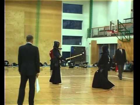 Poland Individual Men Kendo Championship 2011  - Szymiec(aka) vs. Jaśtak(shiro)