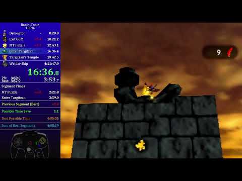 [WR] Banjo-Tooie 100% Speedrun in 4:10:46 (RTA)