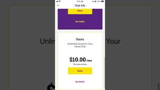 How to START A MEMBERSHIP in PLANET FITNESS app?