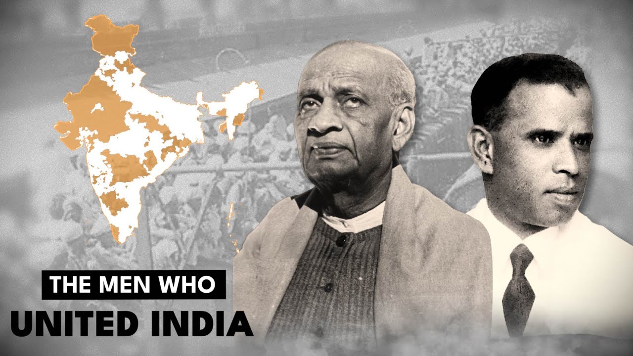 Video tutorial explaining Sardar Patel's role in integration of princely states