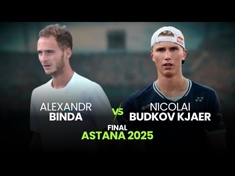Alexandr Binda vs Nicolai Budkov Kjaer | Astana 2025 FINAL | ATP Highlights