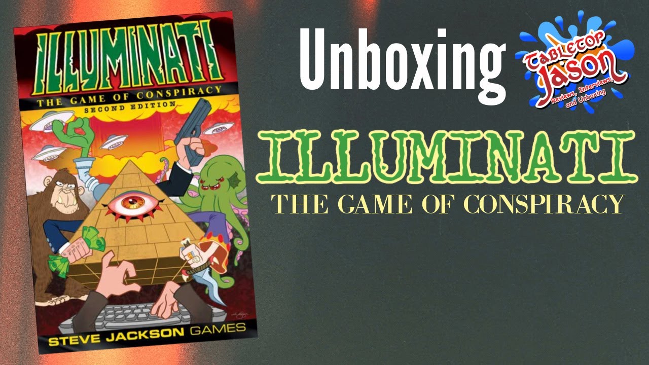 Illuminati The Game of Conspiracy Second Edition | Unboxing