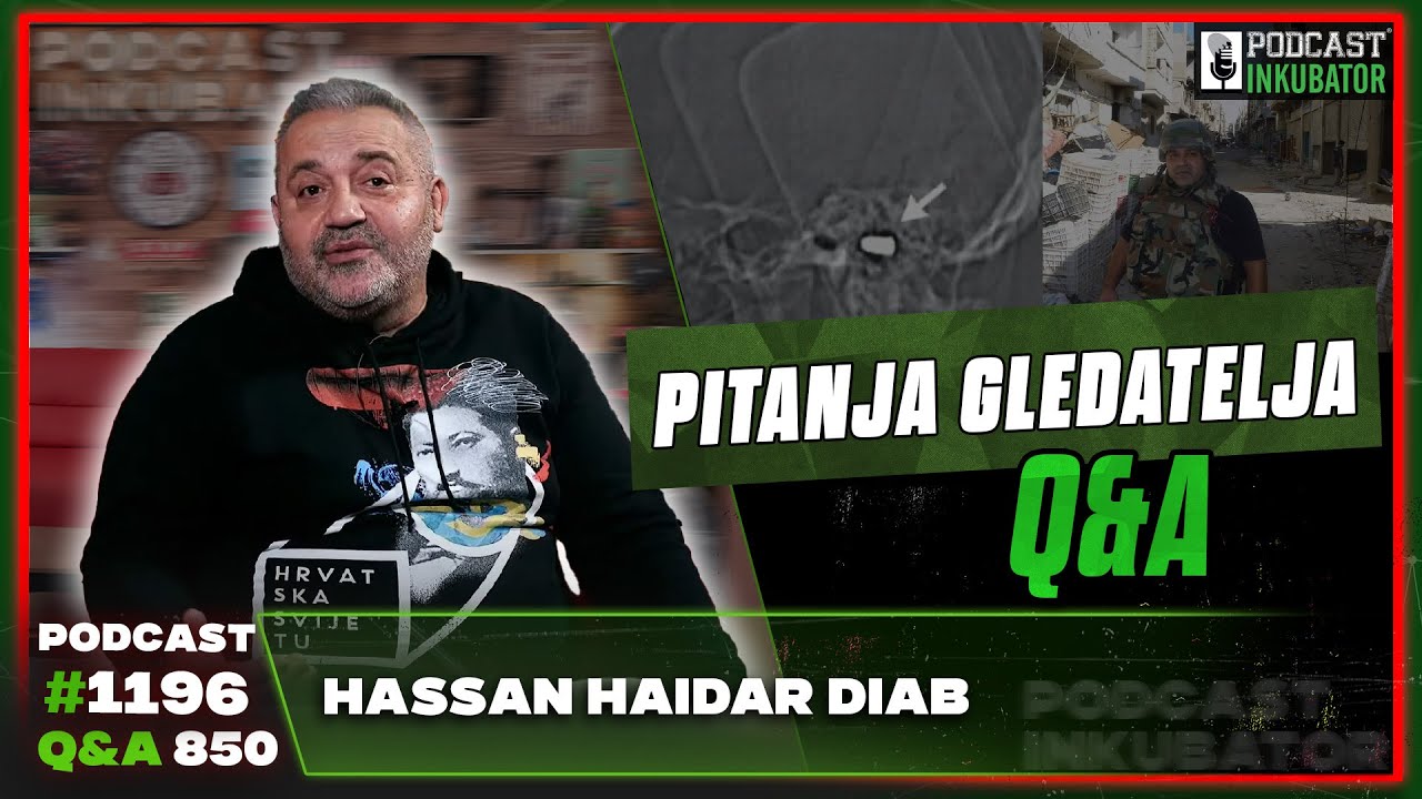 Podcast Inkubator #1196  Q&A 850 - Ratko i Hassan Haidar Diab