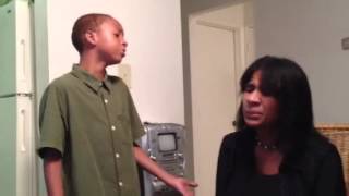 "I'll Be There" by Michael Jackson Mother Son Duet cover...truly amazing!!!