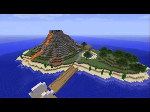 TobiasPC - #1 Minecraft Timelapse Volcanic Island