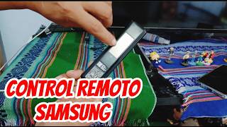 Control remoto smart TV Samsung sin baterías