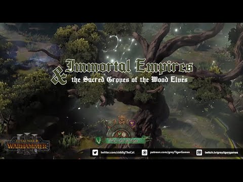 Sacred Groves of the Wood Elves [Total War: Warhammer 3] [Immortal Empires]