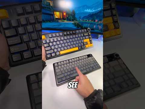 I tried the new Aula F75 Max.. #customkeyboard #mechanicalkeyboard #keyboard #aula