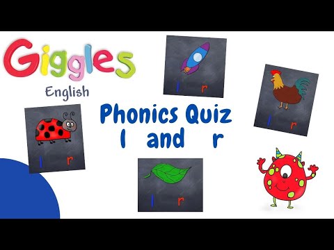 Phonics Quiz:  'Ll' & 'Rr'