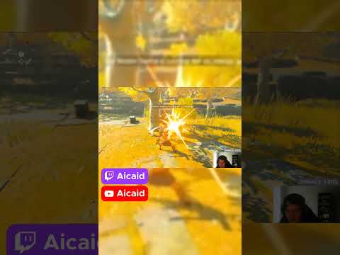 I broke the master sword right away LOL #shorts #legendofzeldatearsofthekingdom