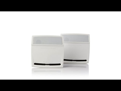 First Alert 2pack 2in1 Smoke and Carbon Monoxide Alarms