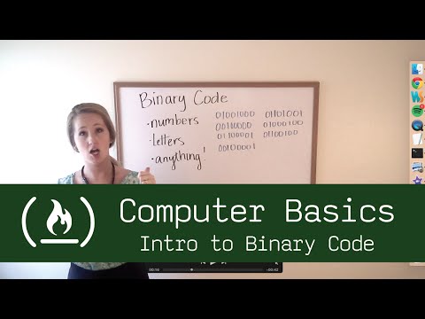 Computer Basics 3: Intro to Binary Code