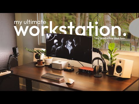 my final dream ULTIMATE productivity desk setup. (2026)