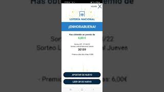 Comprobador de premios de Loterías y Apuestas del Estado con el lector QR de la APP de Maxiapuestas