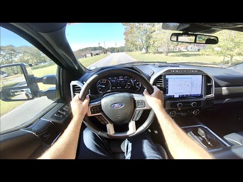 2022 Ford F450 Platinum 4X4: POV Drive, Impressions and ASMR