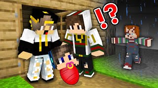 فلم ماين كرافت : الهروب من الدمية تشاكي القاتلة ولكن حصل شيء مرعب  |????MineCraft Movie