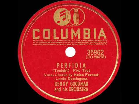 1941 Benny Goodman - Perfidia (Helen Forrest, vocal)